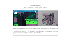 Desktop Screenshot of galerie-gerken.de